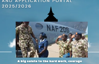 Nigerian Air Force Recruitment and Application Portal 2025/2026
