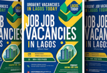 Urgent Job Vacancies in Lagos Today