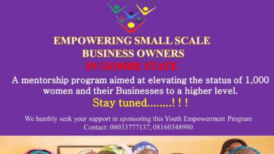 BAITUL ARUS WOMEN & YOUTH DEVELOPMENT INITIATIVE (BAWAYDI) Empowerment & Mentorship Project in Gombe
