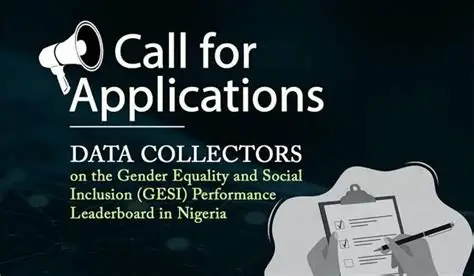 WEP: Call for Data Collectors (Nationwide) – GESI Performance Leaderboard