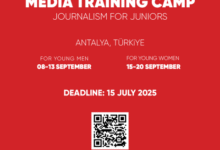 ICYF International Media Training Camp 2025: Journalism for Juniors (J4J)