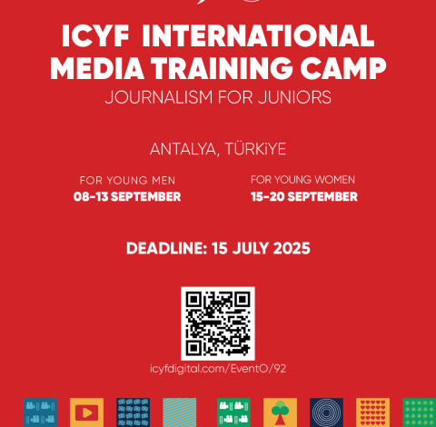ICYF International Media Training Camp 2025: Journalism for Juniors (J4J)
