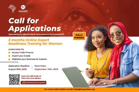 Call for Applications: Afreximbank & ImpactHER ShowcaseHER Export Training 2025