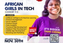 Fully Funded African Girls in Tech – Cohort 9.0