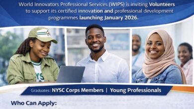 Public Call for Applications: Volunteer Programme Facilitators — WIPS