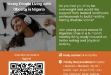 Participation Opportunity: Healthy Living Study (Nigeria)