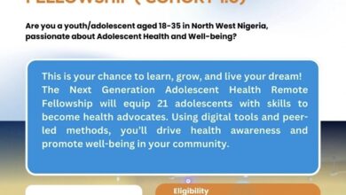 Official Call for Applications: NextGeneration Adolescent Health Fellowship (Cohort 1.0)